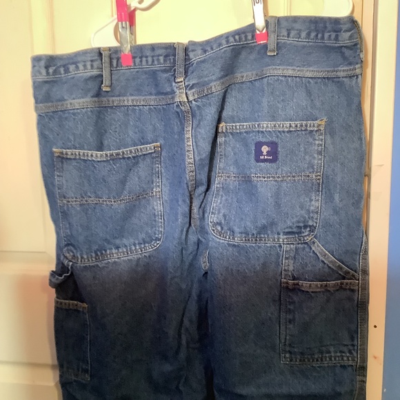 MEN’S RK BRAND BLUE CARPENTER JEANS SIZE 42X31 - Picture 15 of 16